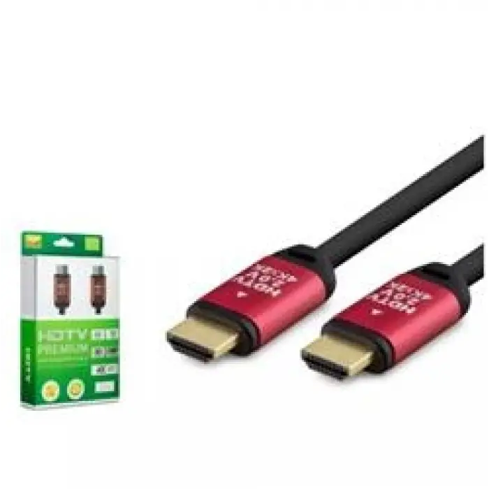 HADRON HDX2038 HDMI KABLO PVC 4K OD8.0 3M SİYAH (KDO)