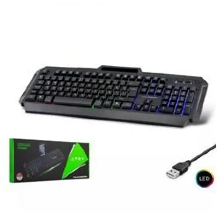Hadron Hdx2605 Kablolu Oyuncu Klavye Led Q Siyah (KDO)