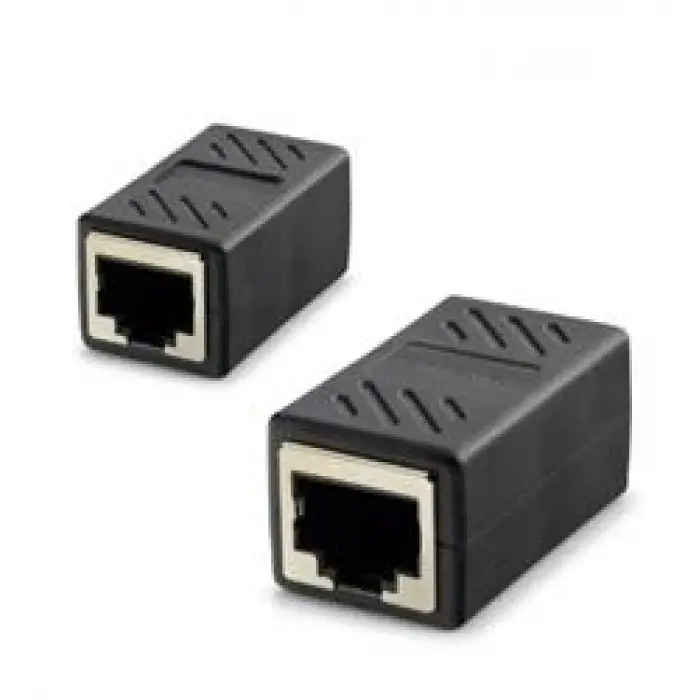 HADRON HDX5066 RJ45 Dişi - Dişi Uzatma Adaptörü - Siyah