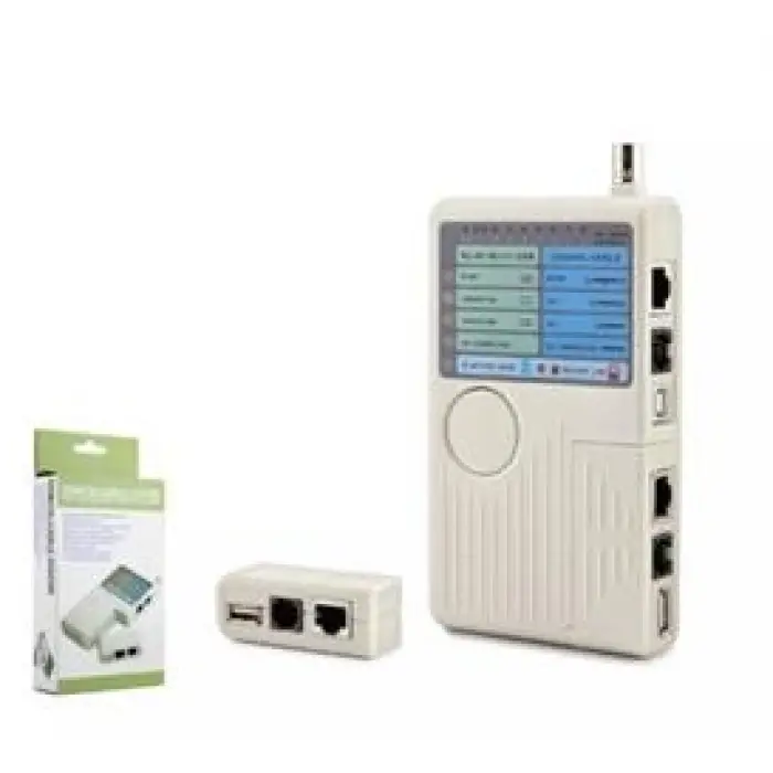 Hadron Hdx6505 Kablo Test Cihazı Rj11 + Rj45 + Bnc + Usb (KDO)