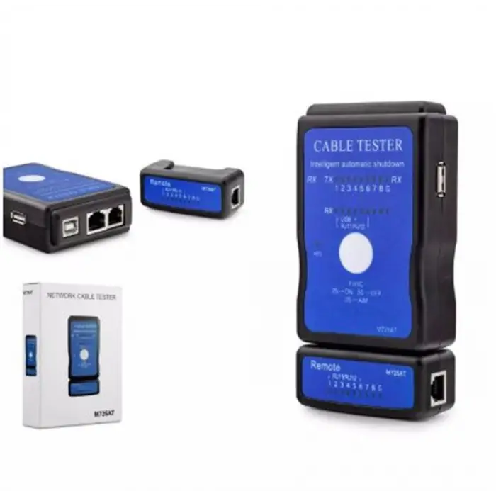 Hadron Hdx6512 Kablo Test Cihazı Rj11 + Rj45 + Rj12 + Usb (KDO)