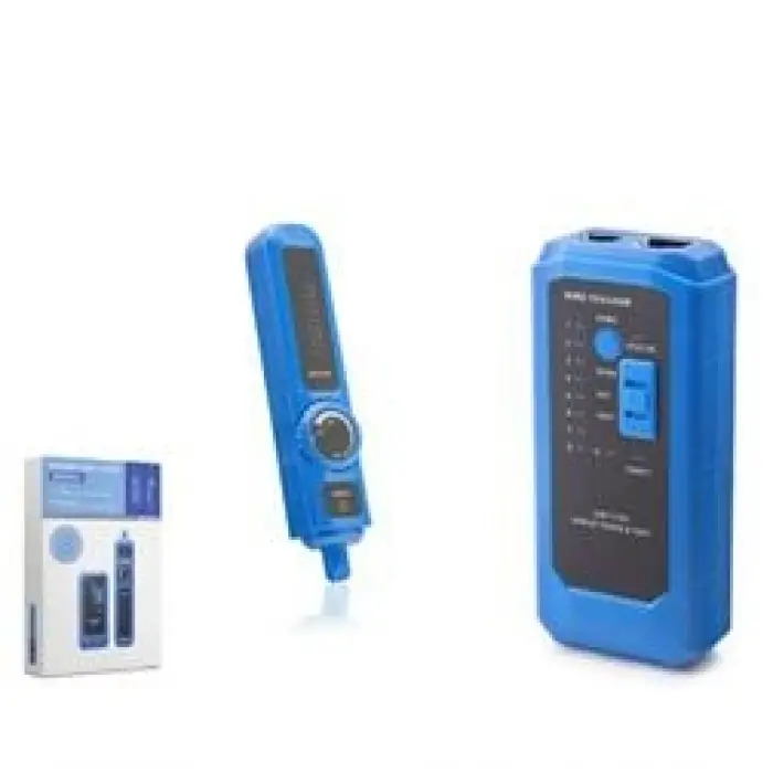 HADRON HDX6526 Network Cable Tracer Kablo Bulucu ve Network Test Cihazı RJ11 RJ45 Mav (KDO)