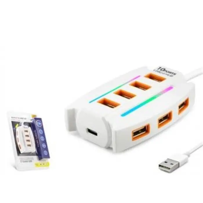 Hadron Hdx7037 Usb Hub 10-Usb 1.2M Beyaz (KDO)