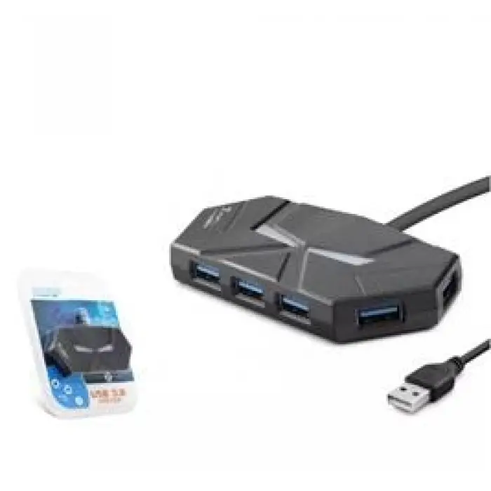 Hadron Hdx7038 Usb3.0 Hub 7-Usb3.0 1.2M Siyah (KDO)