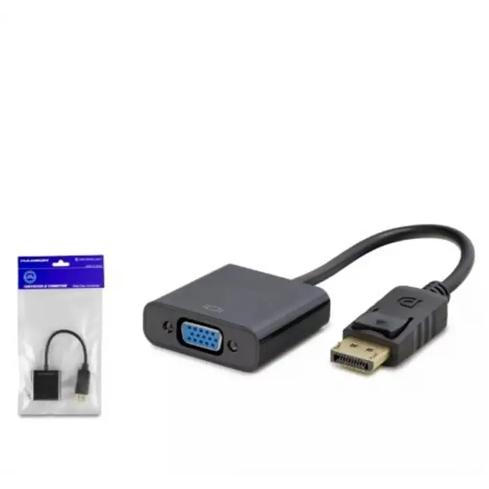 HADRON HDX7763 DISPLAY TO VGA F ÇEVİRİCİ 1080P SİYAH (KDO)