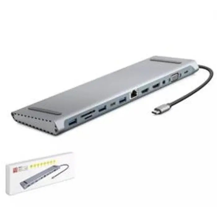 HADRON HDX7855 TYPE-C HDTV COMBO 2-TYPE-C + 2-HDMI (KDO)