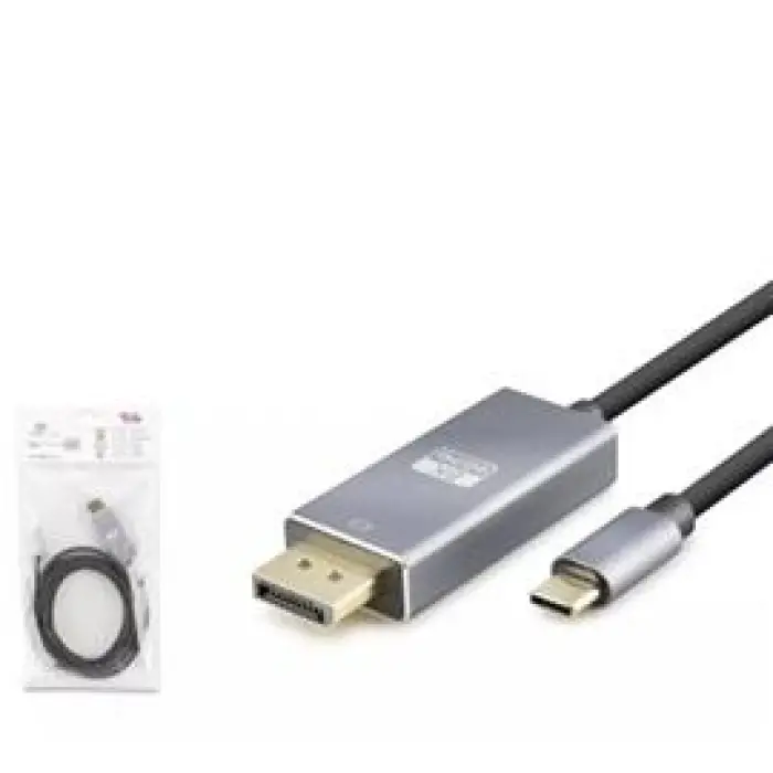 HADRON HDX7859 TYPE-C TO DISPLAY KABLO 8K 60HZ PVC 1.8M SİYAH