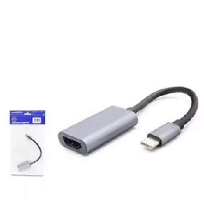Hadron Hdx7862 Type-C To Hdmi F Çevirici 4K Siyah (KDO)