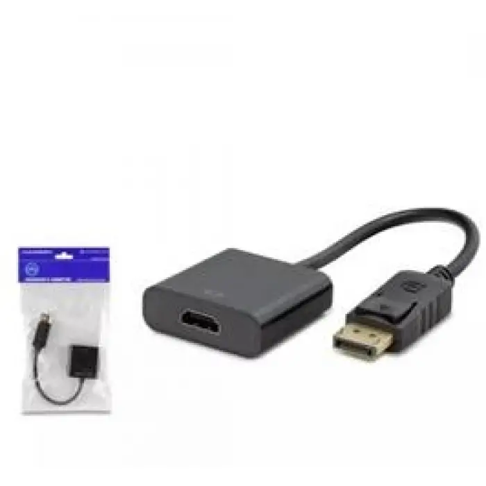 HADRON HDX7873 DisplayPort to HDMI Dişi Görüntü Dönüştürücü 4K 30 Hz - Siyah (KDO)