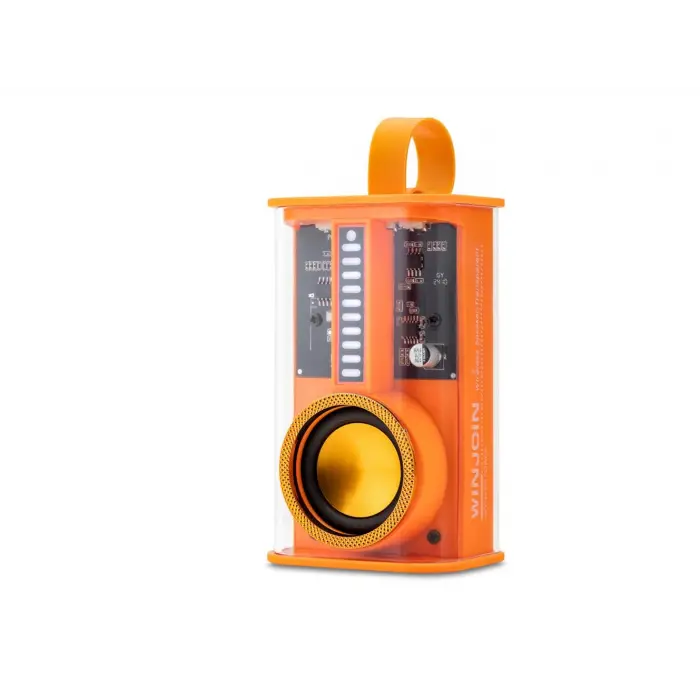 Hadron  K07PRO Turuncu Bluetooth Speaker 5W 102-61-47MM (KDO)