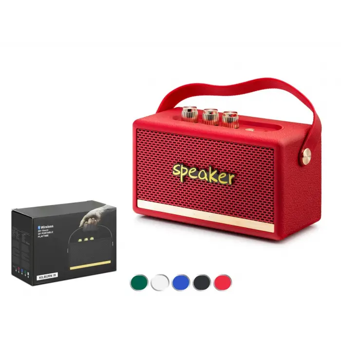 Hadron KILBURN3MAVİ Bluetooth Nostalji Speaker168-103-72MM (KDO)