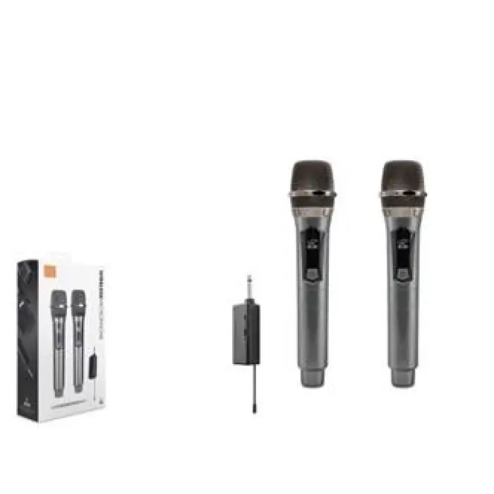 Hadron W1 Kablosuz (WIRELESS) 2Lİ Mikrofon Seti (KDO)