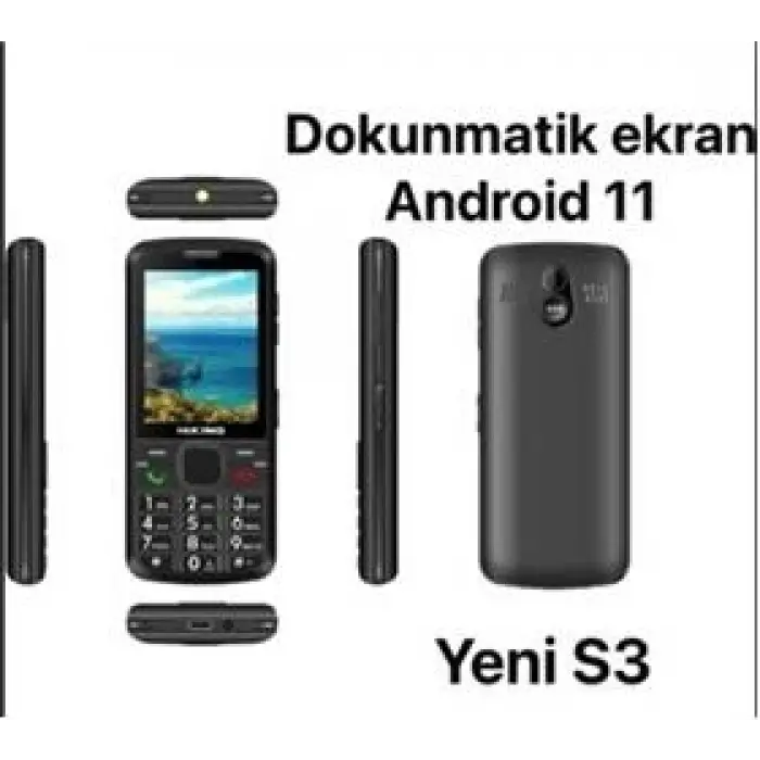 Hiking S3 Tuşlu lacivert 4,5G Cep Telefon (KDO)