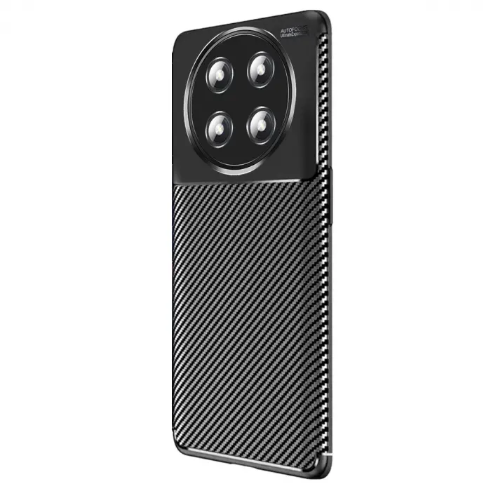 Honor Magic 7 Lite Kılıf Auto Focus Karbon Kapak - Siyah