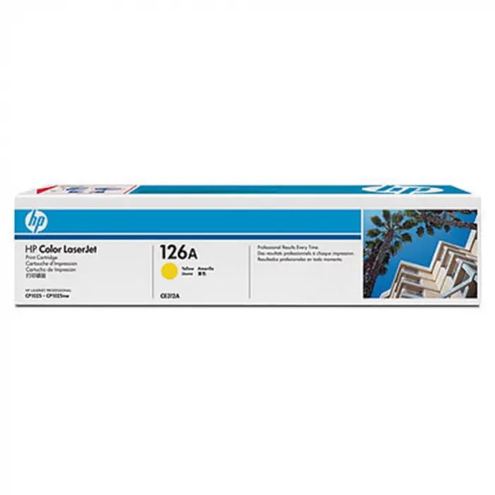 HP 126A Yellow Sarı 1.000 Sayfa Toner CE312A (KDO)