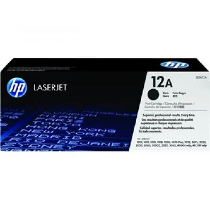 HP 12A Black Siyah 2.000 Sayfa Toner Q2612A (KDO)