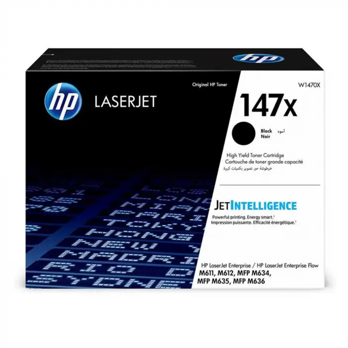 HP 147X Black Siyah 25.000 Sayfa Toner W1470X (KDO)