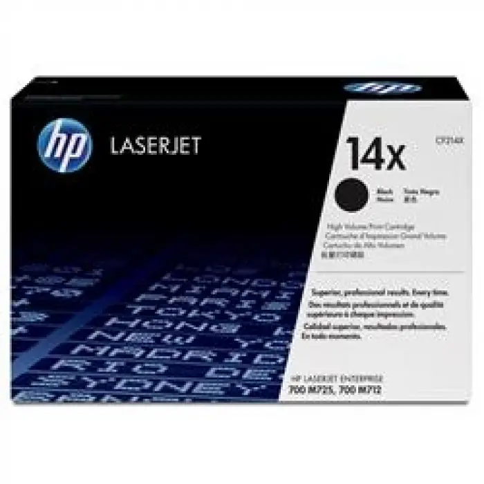 HP 14X Black Siyah 17.000 Sayfa Toner CF214X