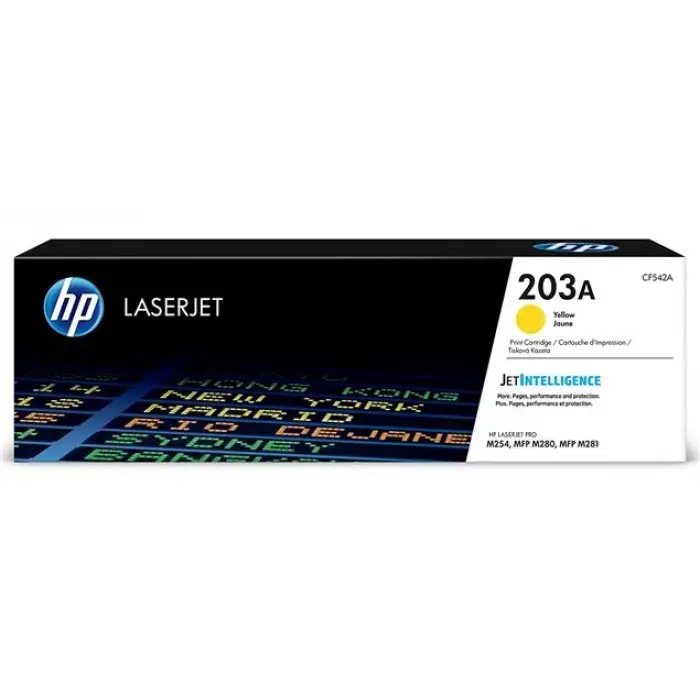 HP 203A Yellow Sarı 1.300 Sayfa Toner CF542A (KDO)