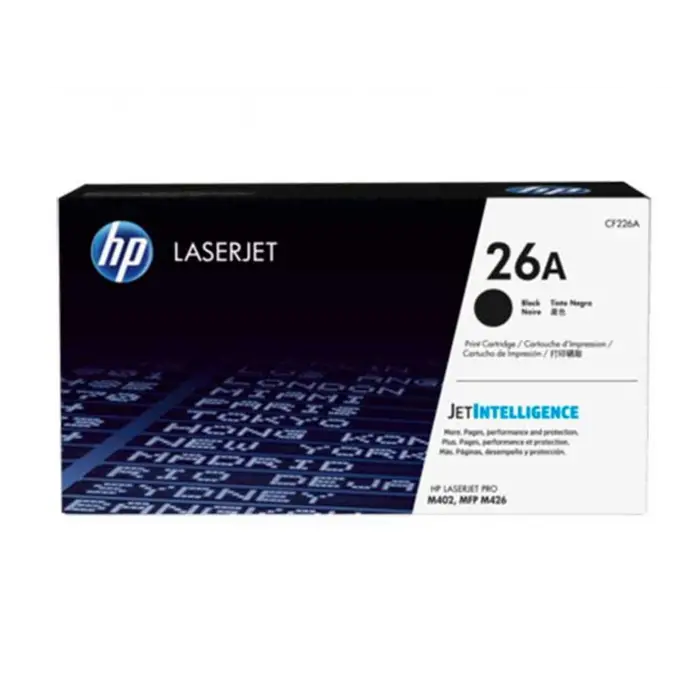 HP 26A Black Siyah 3.100 Sayfa Toner CF226A (KDO)