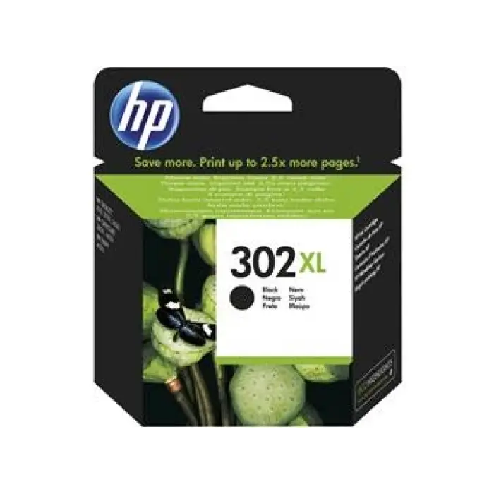 HP 302XL Black Siyah Kartuş F6U68AE