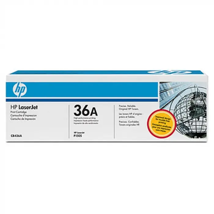 HP 36A Black Siyah 2.000 Sayfa Toner CB436A (KDO)