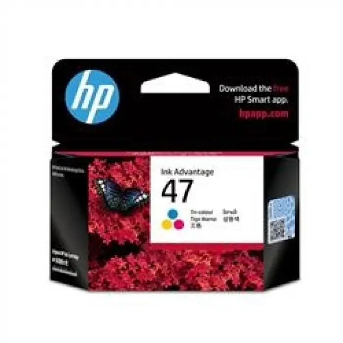 HP 47 Colour Renkli Kartuş 6ZD61AE (KDO)