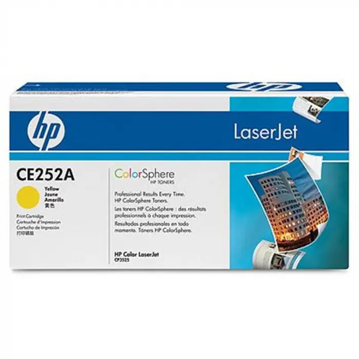 HP 504A Yellow Sarı 7.000 Sayfa Toner CE252A (KDO)