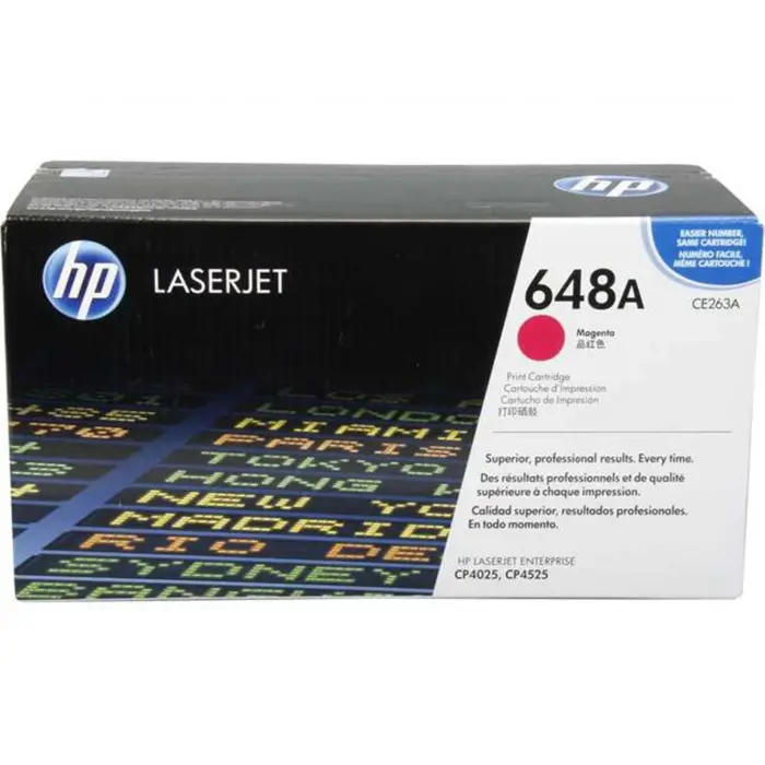 HP 648A Magenta Kırmızı 11.000 Sayfa Toner CE263A (KDO)