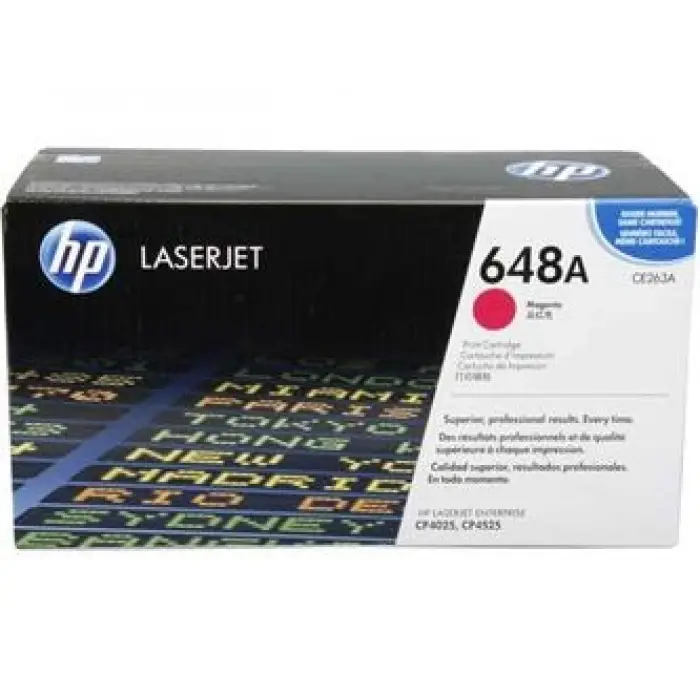 HP 648A Magenta Kırmızı 11.000 Sayfa Toner CE263A (KDO)