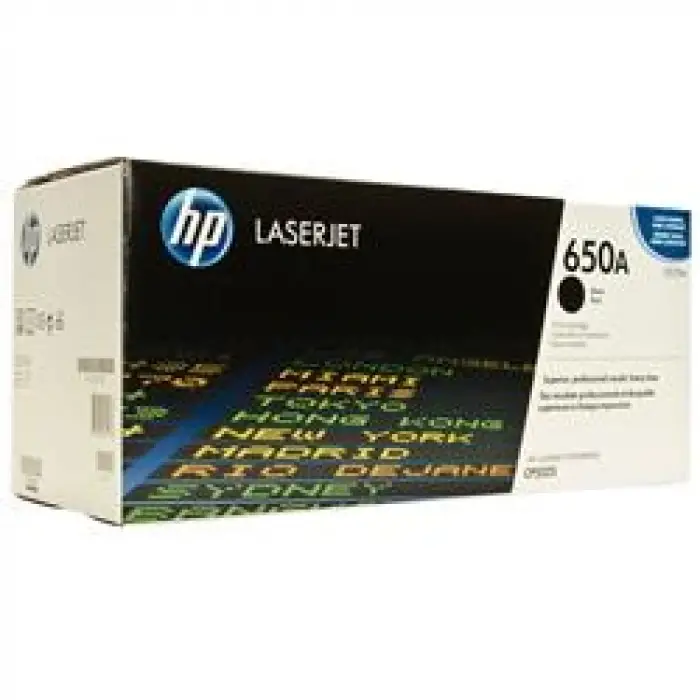 HP 650A Black Siyah 13.000 Sayfa Toner CE270A (KDO)