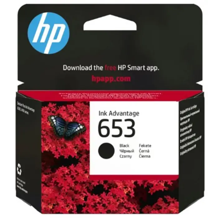HP 653 Black Siyah Kartuş 3YM75AE (KDO)