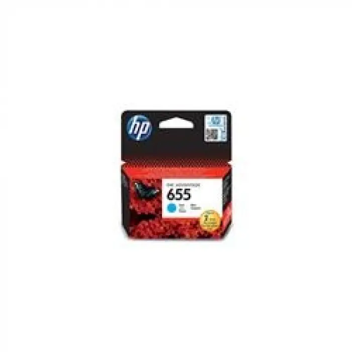 HP 655 Cyan Mavi Kartuş CZ110AE (KDO)