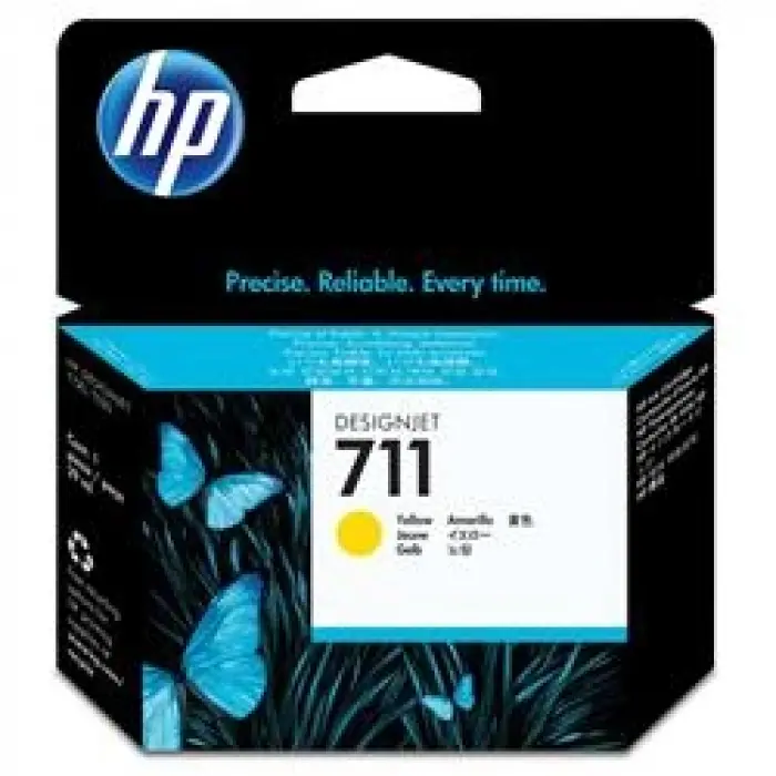 HP 711 Yellow Sarı 29ML Plotter Kartuşu CZ132A (KDO)