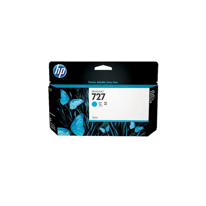 HP 727 Cyan Mavi 130ML Plotter Kartuşu B3P19A (KDO)