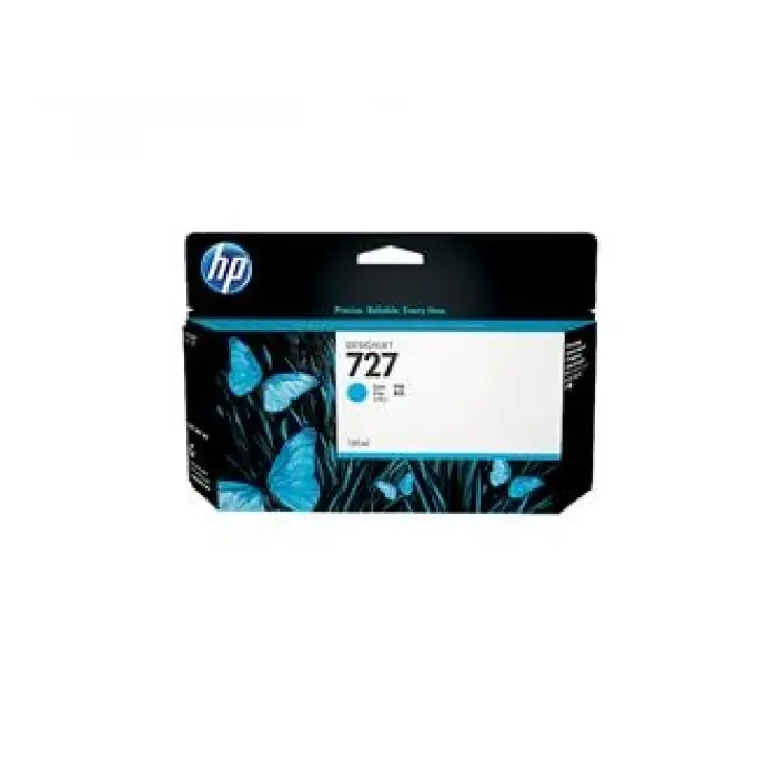 HP 727 Cyan Mavi 130ML Plotter Kartuşu B3P19A (KDO)