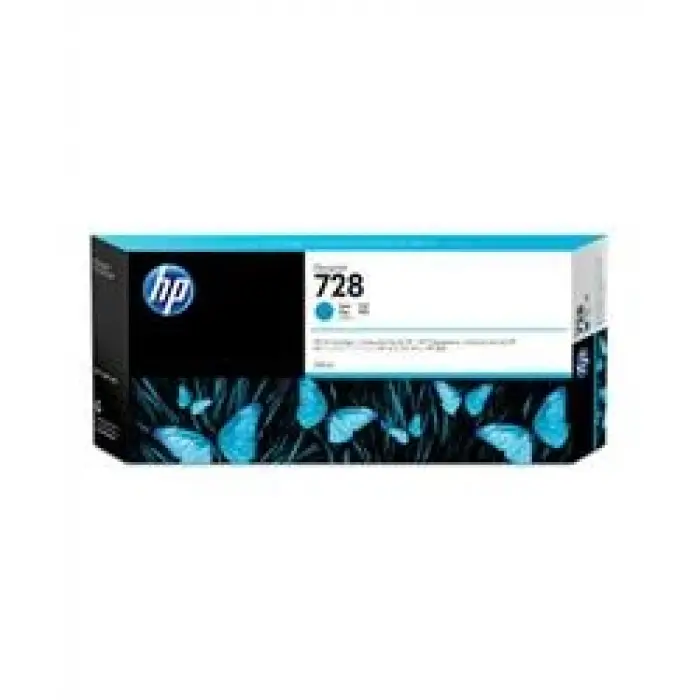 HP 728 Cyan Mavi 300ML Plotter Kartuşu F9K17A (KDO)