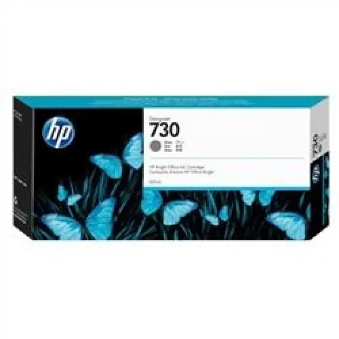 HP 730 Gray Gri 300 Ml Plotter Kartuşu P2V72A (KDO)