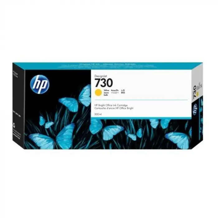 HP 730 Yellow Sarı 300 Ml Plotter Kartuşu P2V70A (KDO)