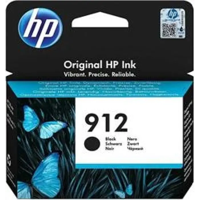 HP 912 Black Siyah Kartuş 3YL80A (KDO)
