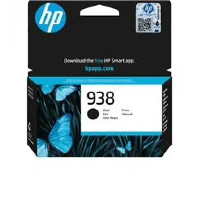 HP 938 Black Siyah Kartuş 4S6X8PE (KDO)