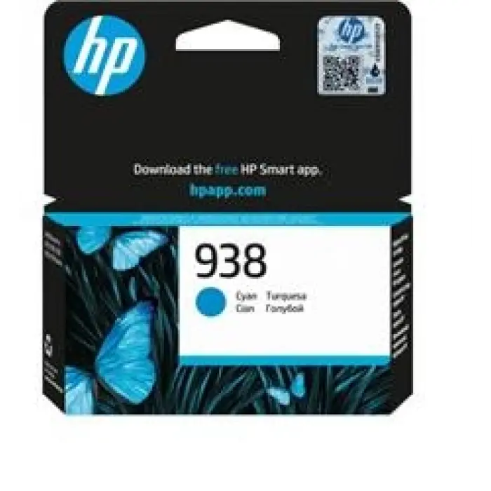 HP 938 Cyan Mavi Kartuş 4S6X5PE (KDO)