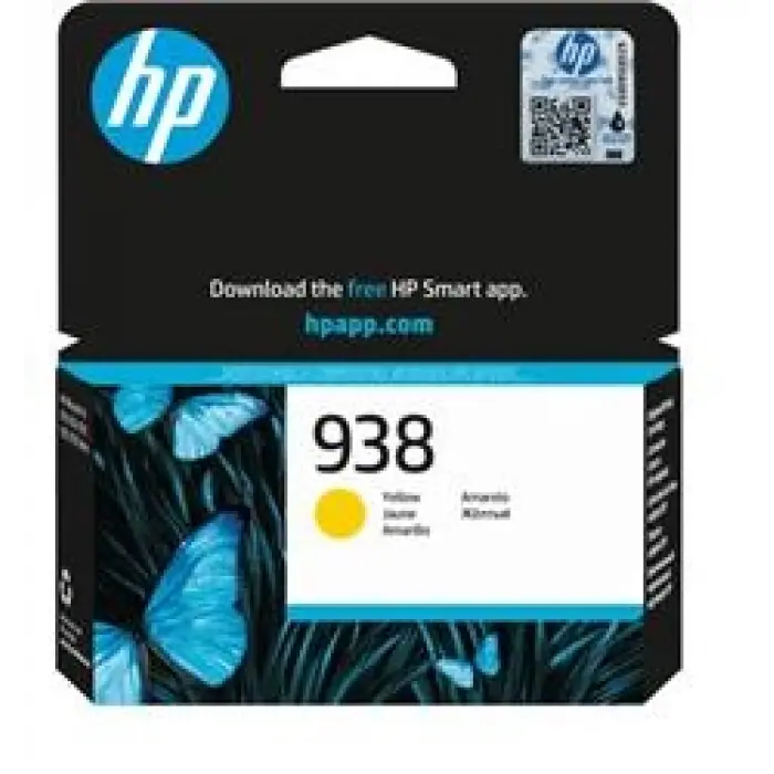 HP 938 Yellow Sarı Kartuş 4S6X7PE (KDO)