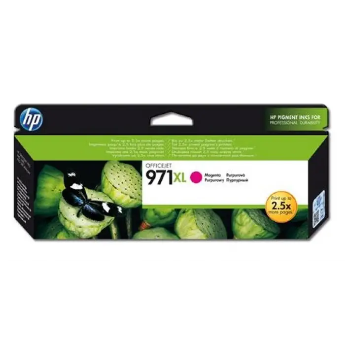 HP 971XL Magenta Kırmızı 6.600 Sayfa Kartuş CN627A