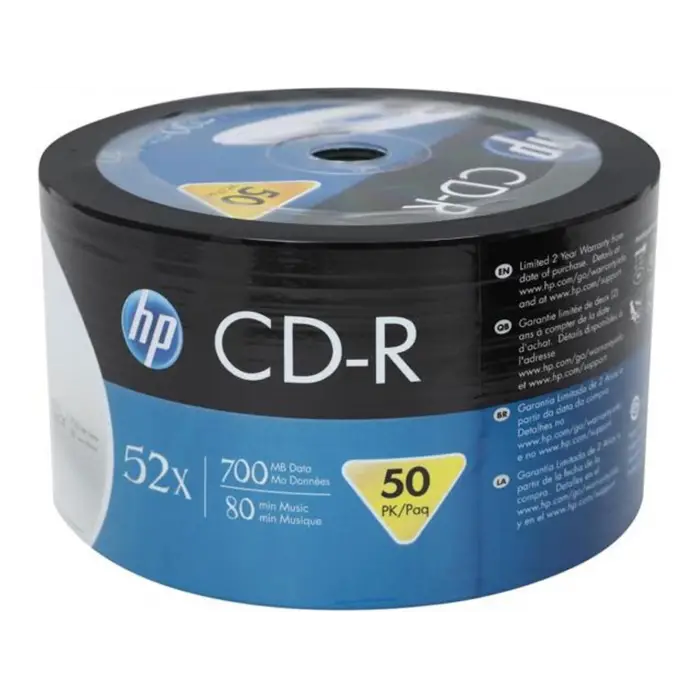 Hp Cd-R 700Mb-80Mın 52X 50 li Shrink (KDO)