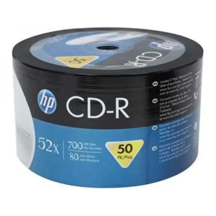 Hp Cd-R 700Mb-80Mın 52X 50 li Shrink (KDO)