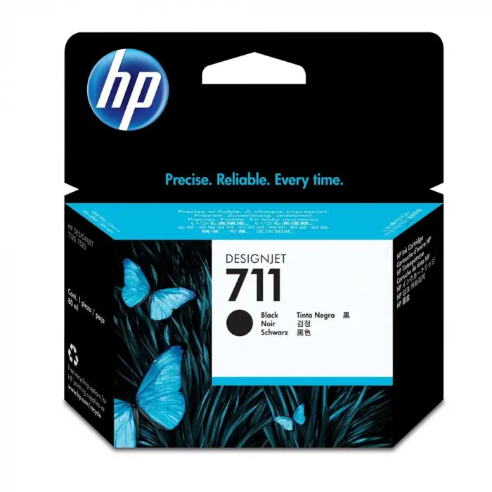 HP CZ133A  711 Black Siyah 80ML Plotter Kartuşu (KDO)