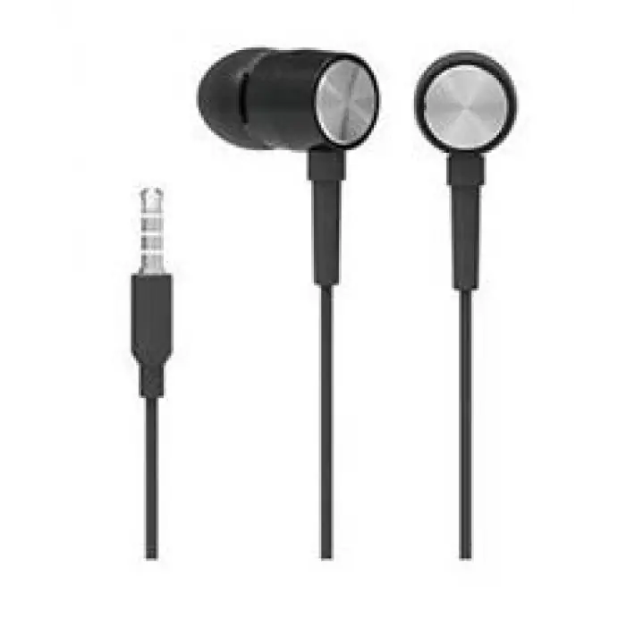 Hp DHH-1111-BK Kablolu Kulakiçi 3.5mm Jack Mikrofonlu Siyah Kulaklık