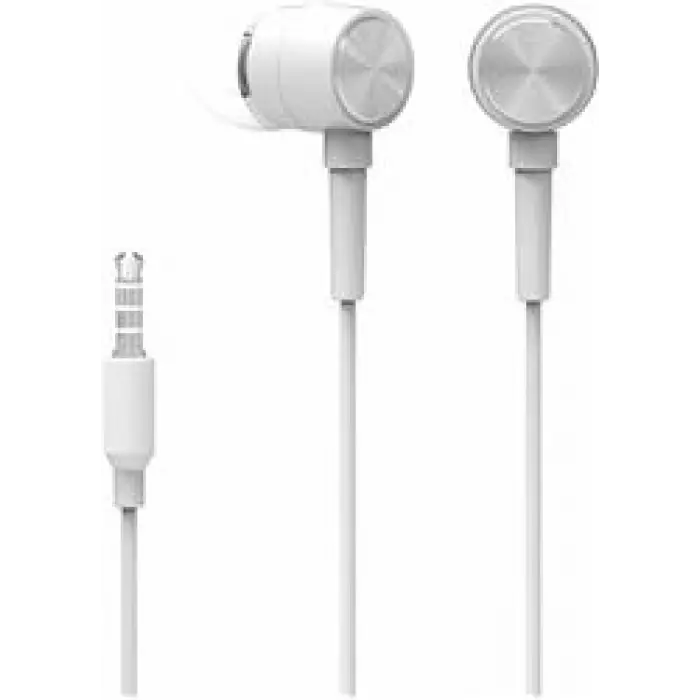 Hp DHH-1111-WT Kablolu Kulakiçi 3.5mm Jack Mikrofonlu Beyaz Kulaklık