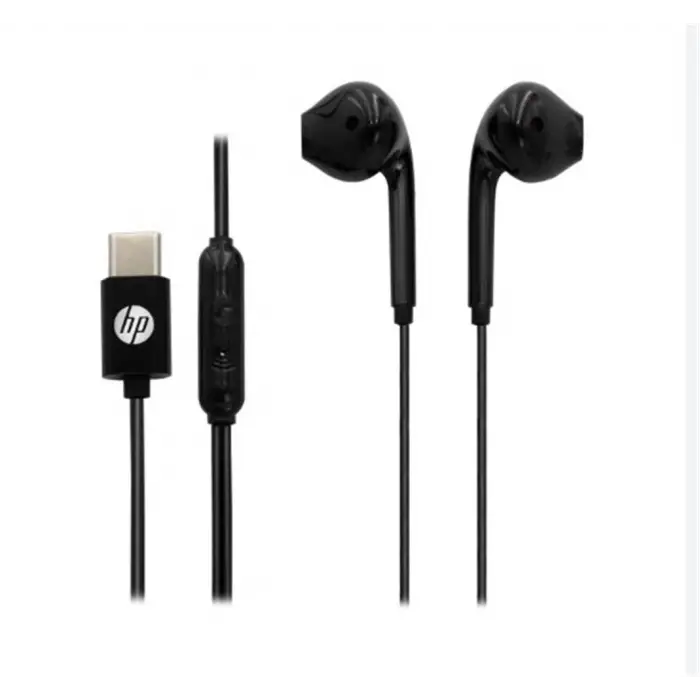 Hp DHH-3113C-BK Kablolu Kulakiçi Type-C Ses Kontrol Butonlu Mikrofonlu Kulaklık